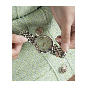 Gc Reloj De Cuarzo De Día Y Fecha Gc Flair