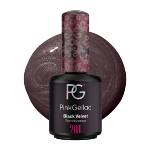 Vernis semi-permanent - 201 Black Velvet - 15 ml