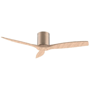 Ventilador de techo sin luz EnergySilence Aero 5500 Aqua GoldWhiteWood Connected