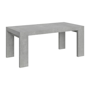 Table extensible 90x200/304 cm Roxell Gris Béton