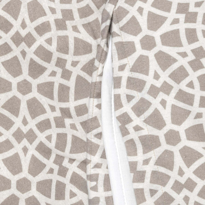 Funda nórdica franela Galisteo Gris Claro