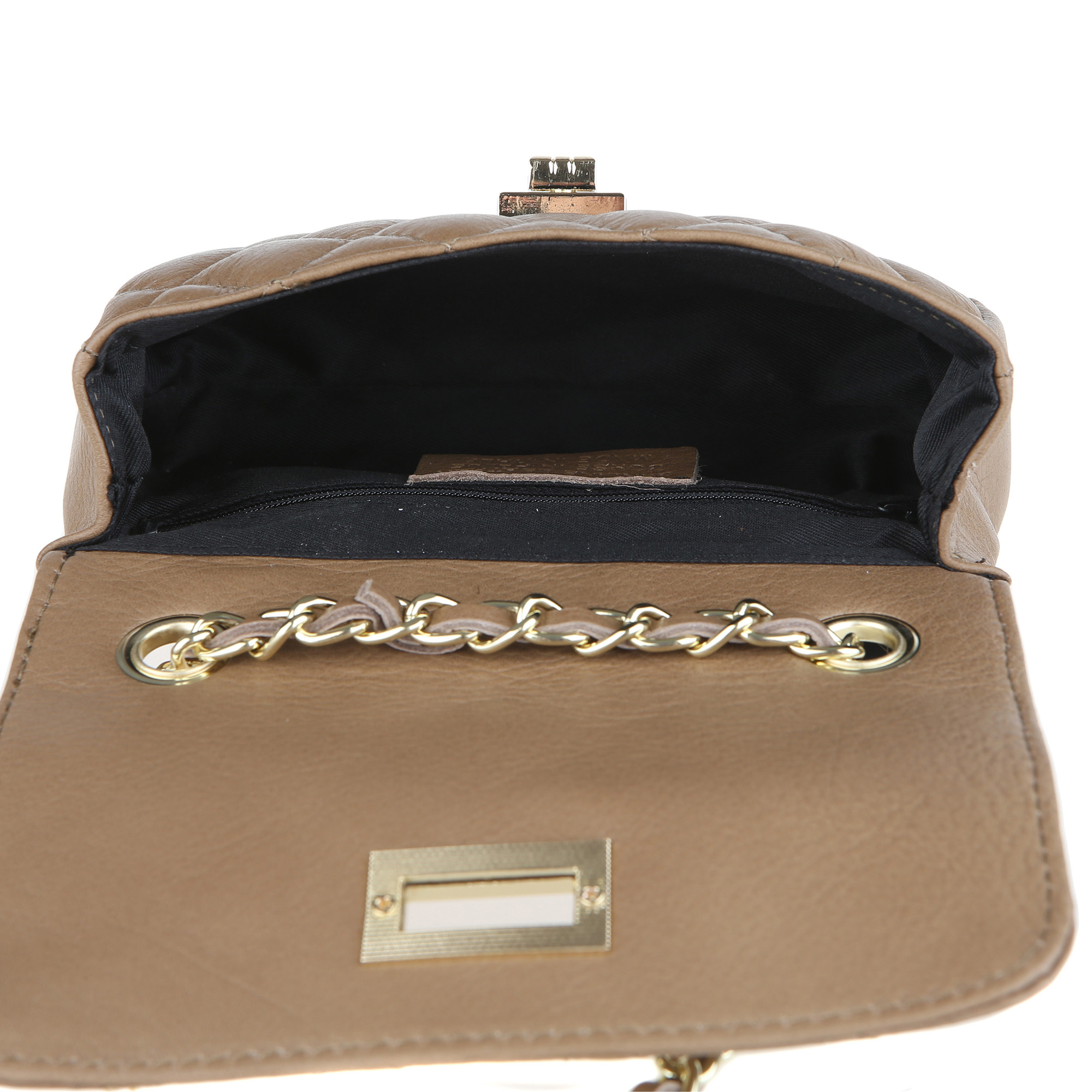 Chicca Borse Borsetta Clutch Beige