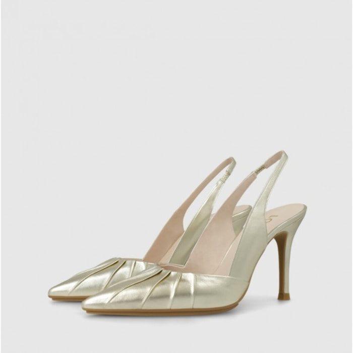 ZAPATOS DE SALÓN DORADOS SAFINE