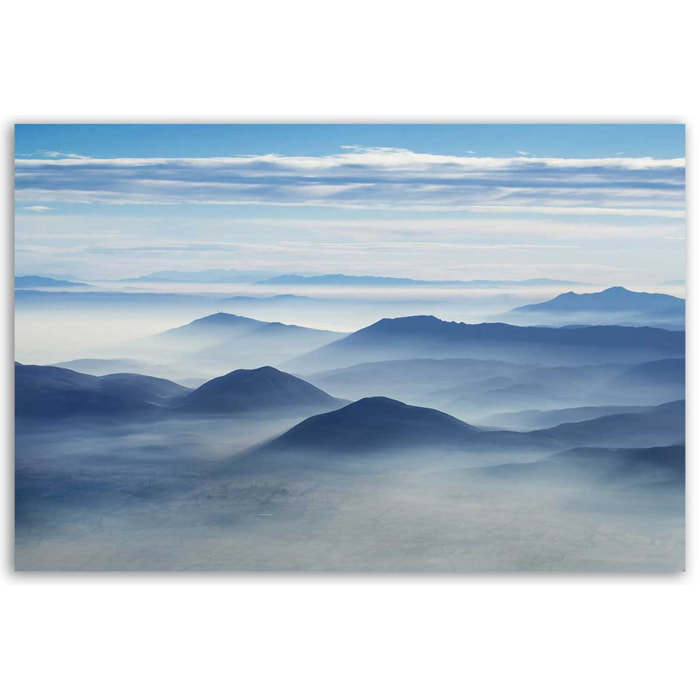 Tableau montagne De l'air pur Toile imprimée