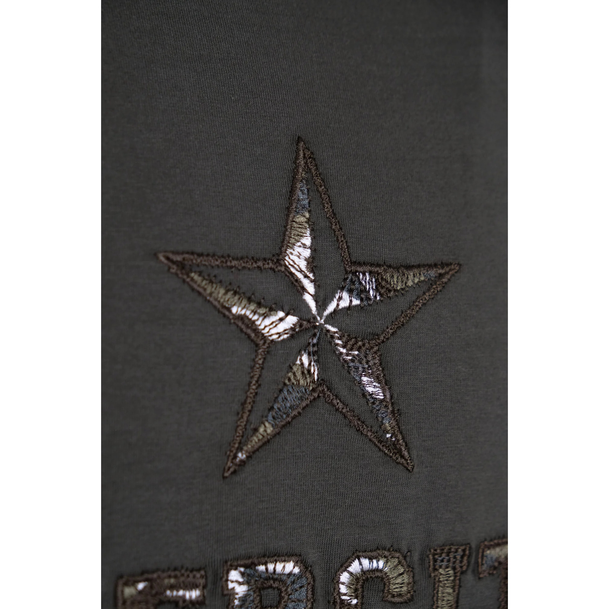 T-shirt Uomo W5F876 Esercito in cotone