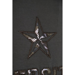 T-shirt Uomo W5F876 Esercito in cotone