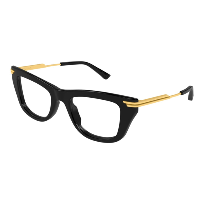 Gafas de Vista Bottega Veneta BV1370O-001 de Acetato Unisex 50 mm