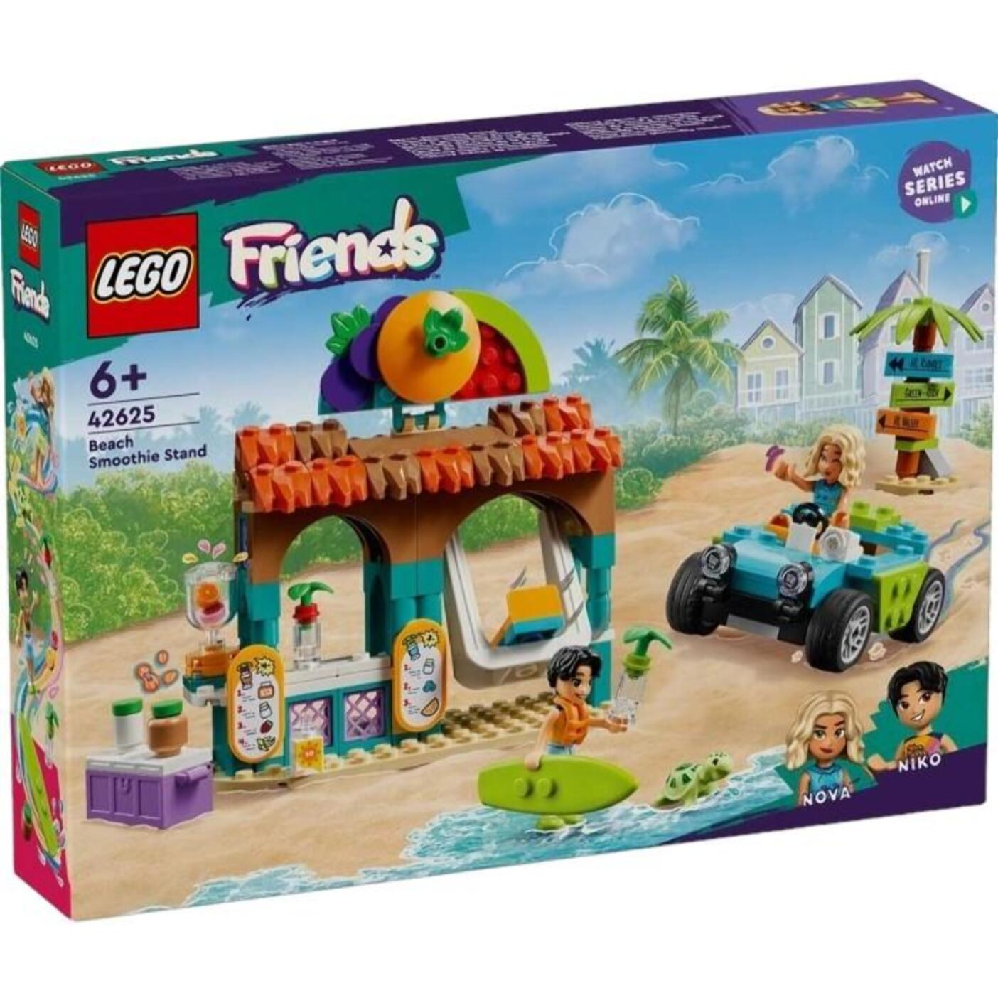 LEGO FRIENDS 42625 - BANCARELLA DEI FRULLATI SULLA SPIAGGIA