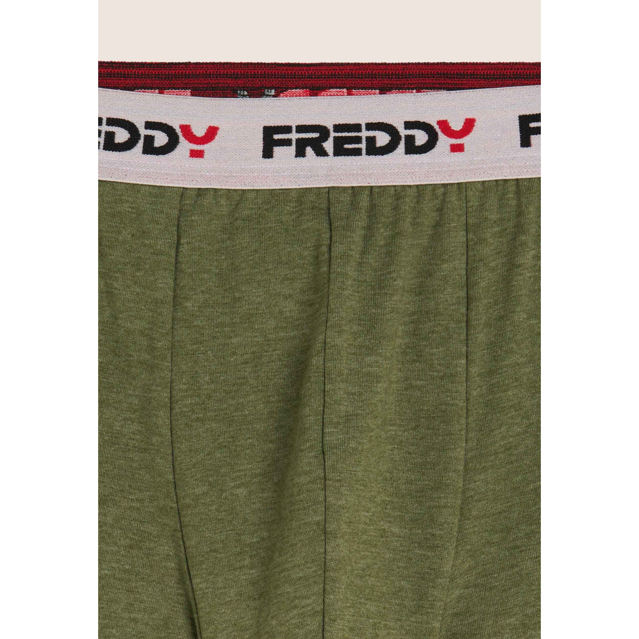 Boxer Uomo con Elastico Jacquard e Maxi Logo FREDDY