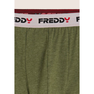 Boxer Uomo con Elastico Jacquard e Maxi Logo FREDDY