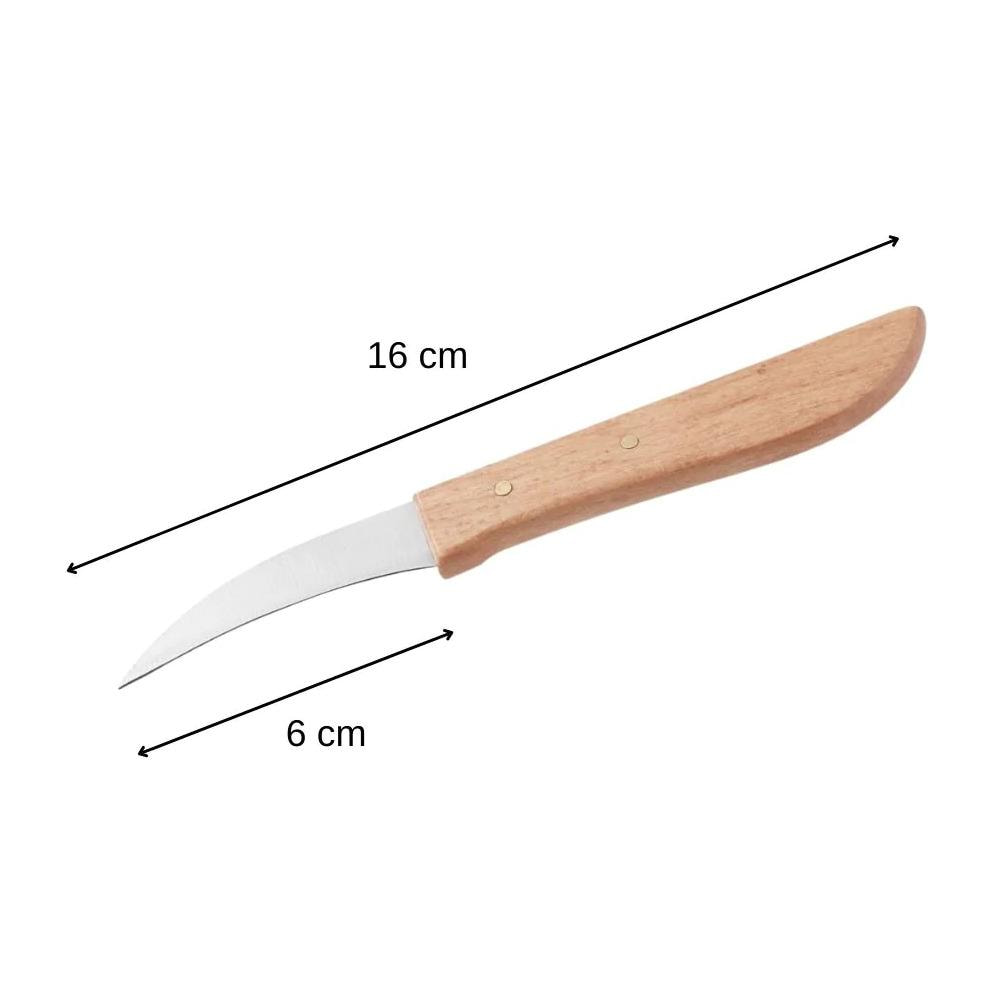 Éplucheur Manche En Bois 18 Cm