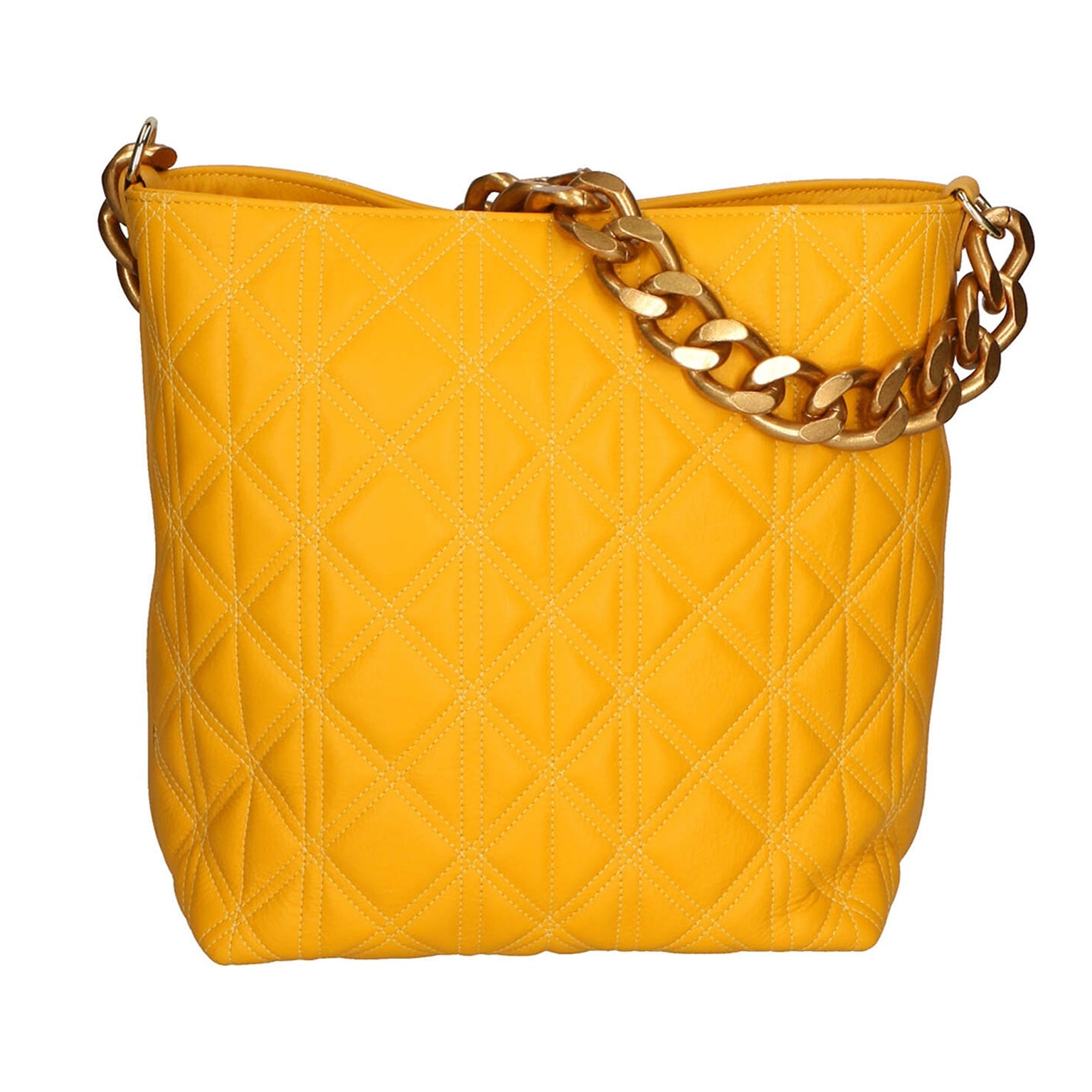 Borsa a spalla da donna - Modello Adra - Vera pelle - 31.0 x 17.0 x 15.5 cm