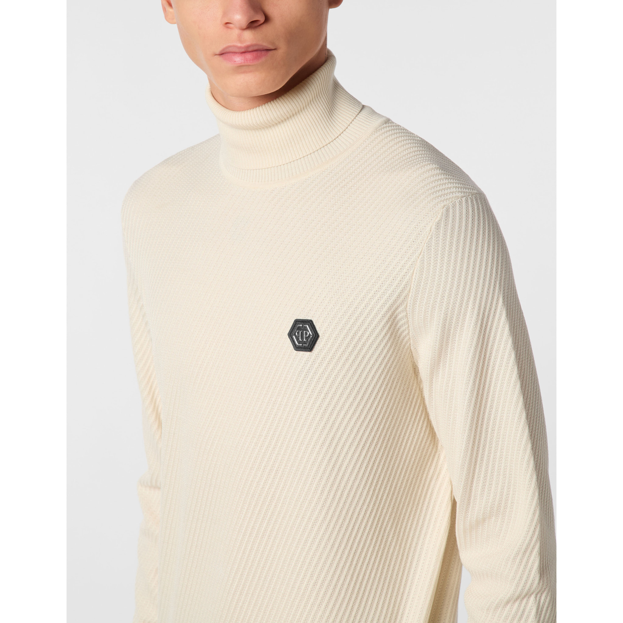 PHILIPP PLEIN Cuello de tortuga Ls LOVE