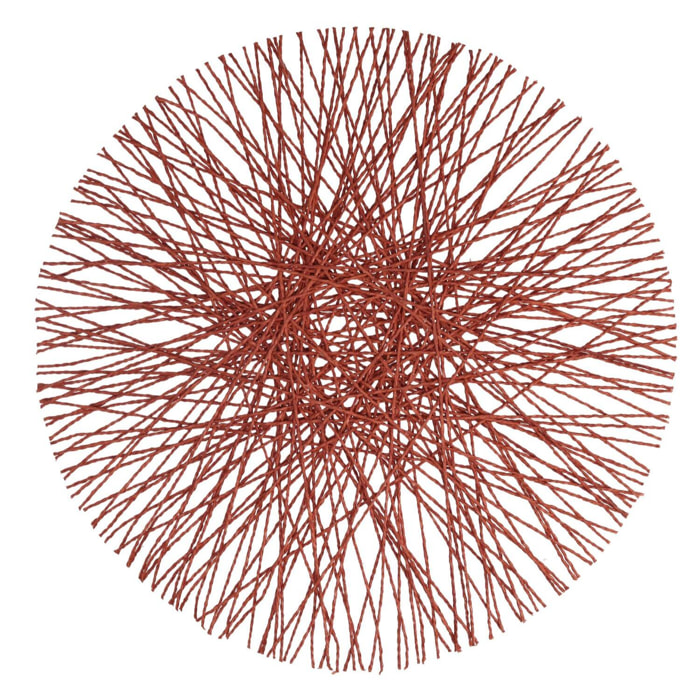 Tovaglietta in carta marrone tondo cm ø38h0.5