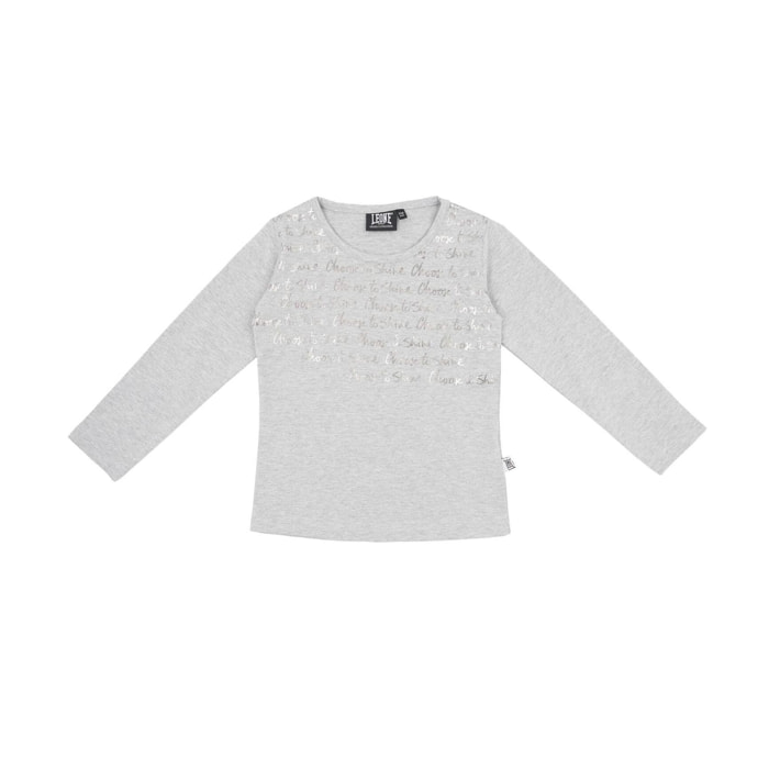 T-shirt da bambina maniche lunghe handwriting Dream