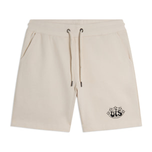 Pantaloni Corti da Uomo Regular in Misto Cotone VIS