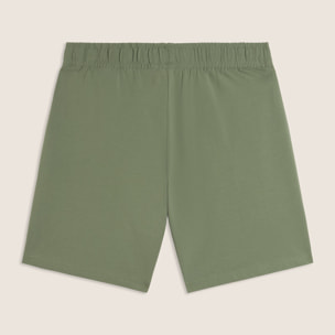 Pantaloni corti a metà coscia in jersey stretch