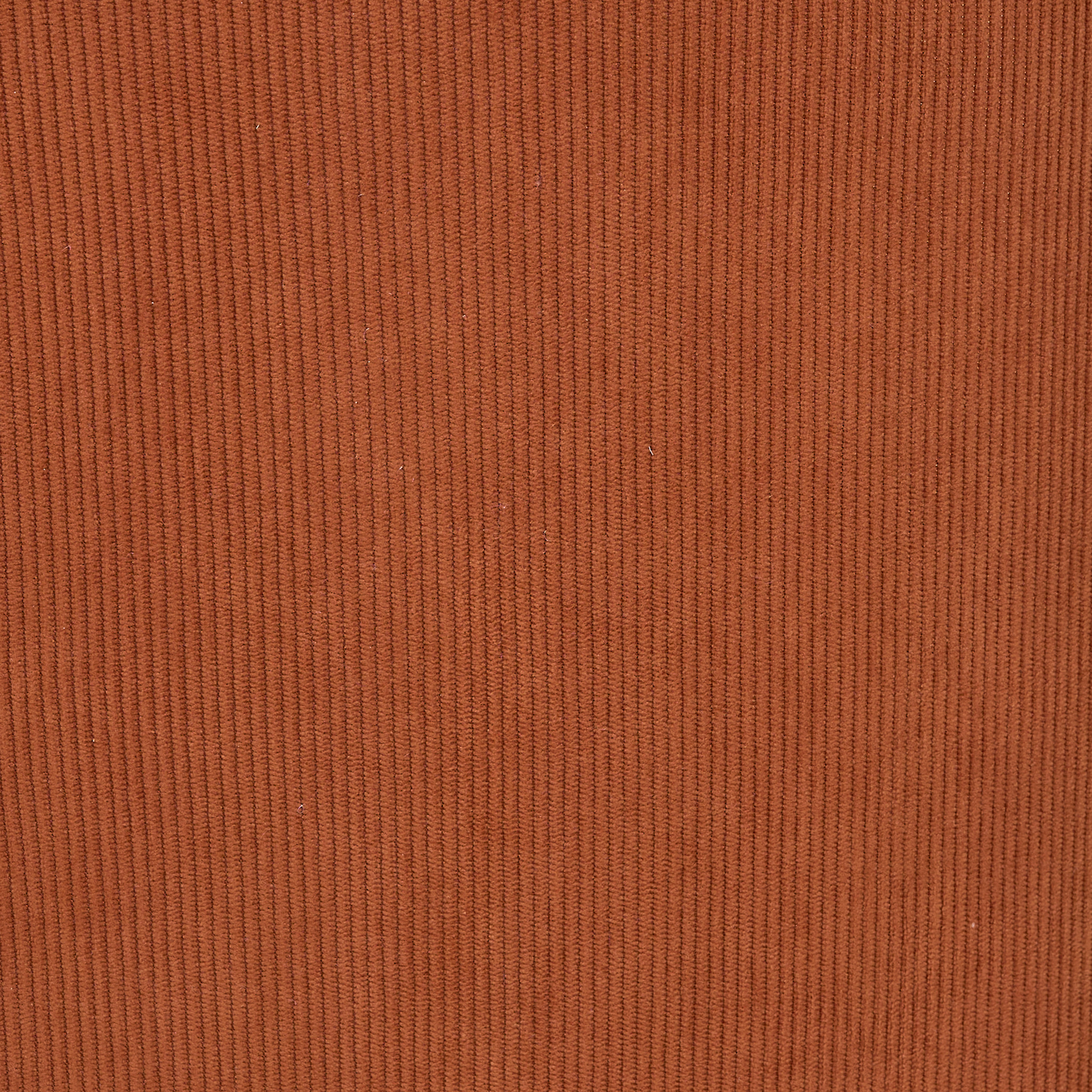 Fauteuil - HOME DECO FACTORY - Jules - Côtelé - Confortable - Terracotta