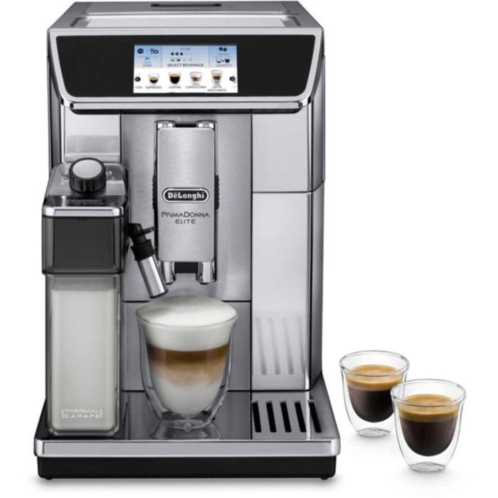 Expresso Broyeur DELONGHI PrimaDonna Elite ecam 650.75.MS connecté