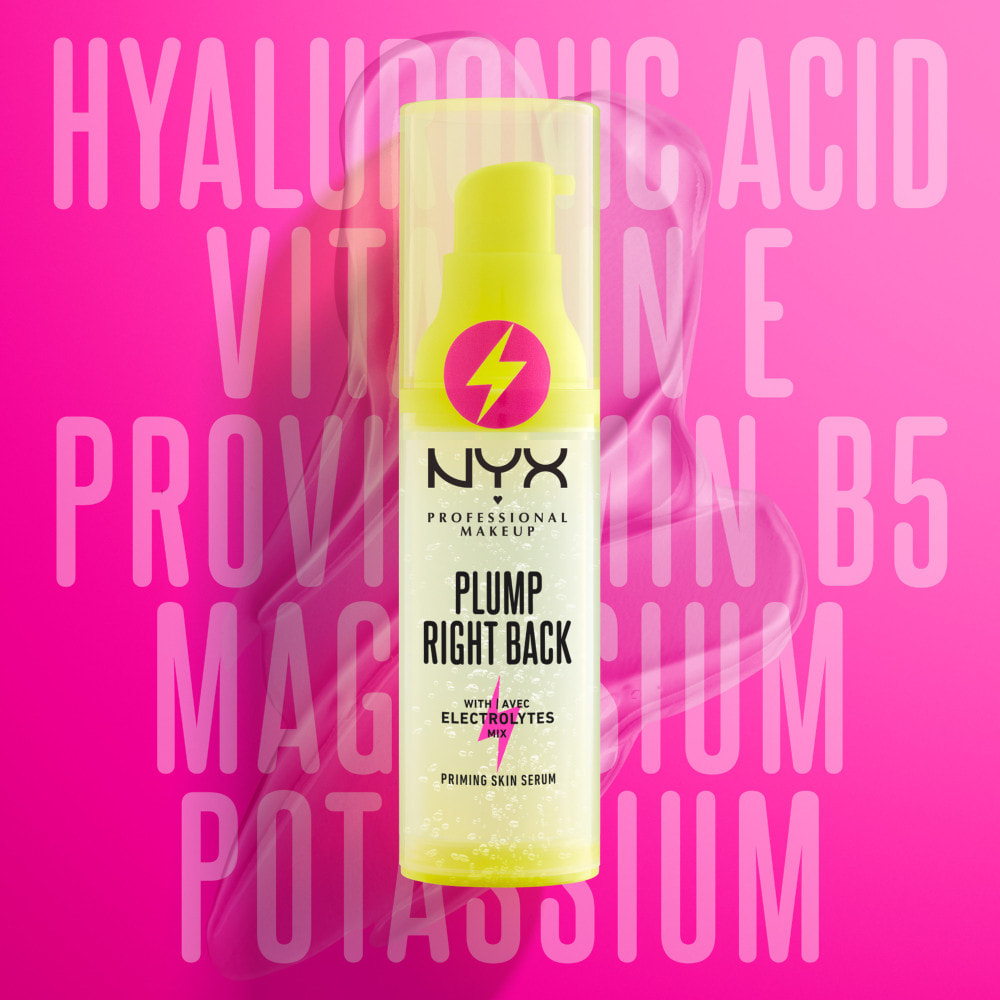 NYX Professional Makeup Plump Right Back Base de teint Transparente