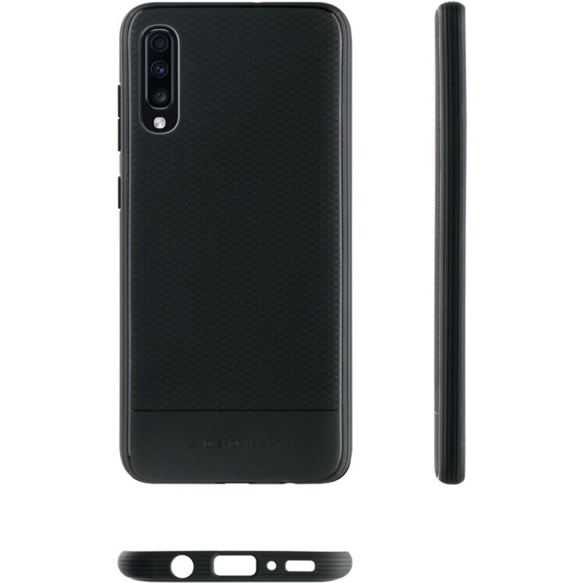 Coque ADEQWAT Samsung A70 Souple noir