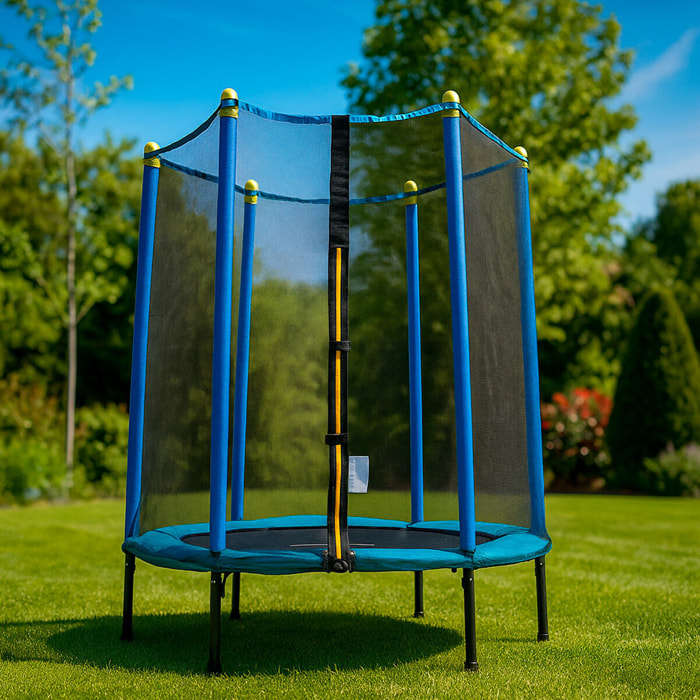 Trampolino per Bambini con Rete di Sicurezza Zuply InnovaGoods