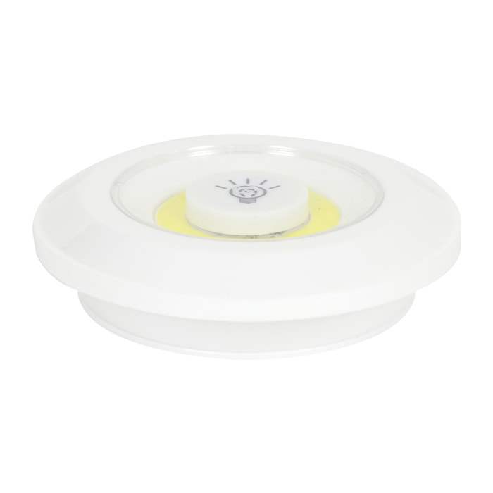 Lampe Led Cob A Pression X2 Avec Telecommande