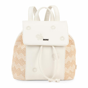 Bolso Mochila Skpat Basilea Blanco