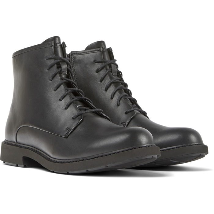 Botines - CAMPER Neuman - Negro - Cuero liso