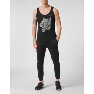 PLEIN SPORT Camiseta de tirantes TIGER