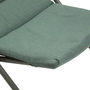 Chilienne de jardin empilable pliable Mirael vert laurier