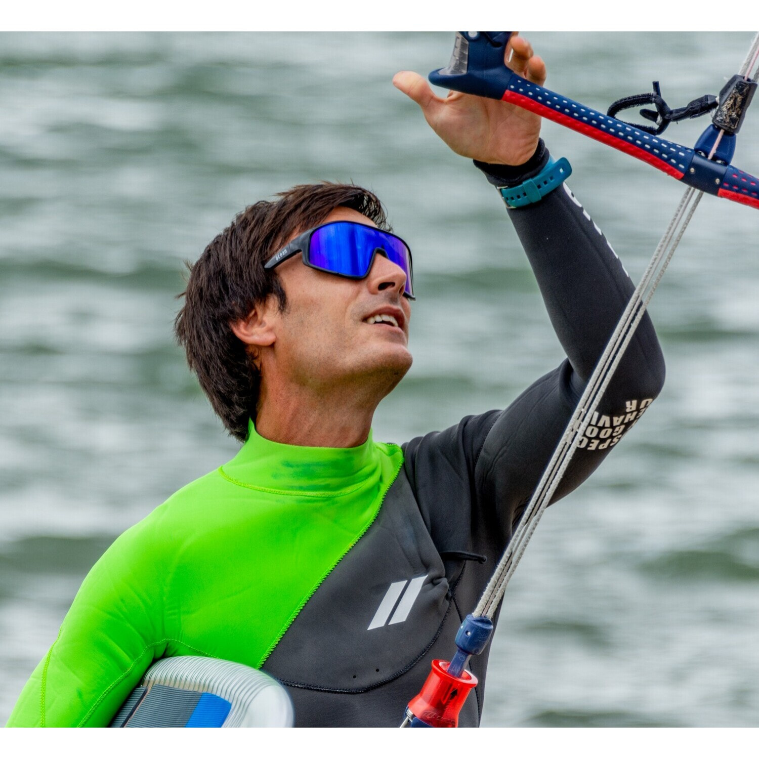 Occhiali sportivi blu OCEAN KILLY WATER