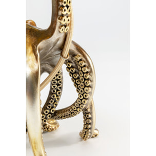 Lampe pieuvre dorée 44cm Kare Design