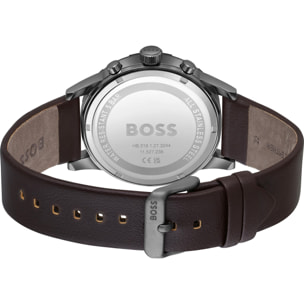 Reloj Boss 1514030 Hombre Analogico Cuarzo con Correa de Cuero