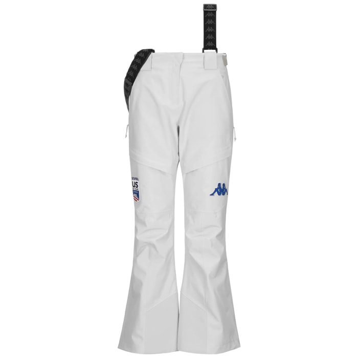 Kappa - Pantaloni Donna Grigio - 6Cento 665C Us