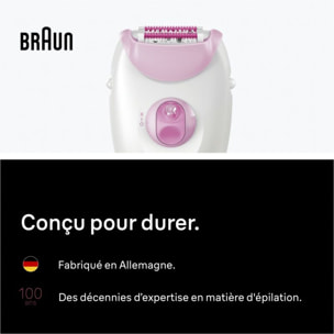Epilateur électrique BRAUN Silk-épil SE3 3-202