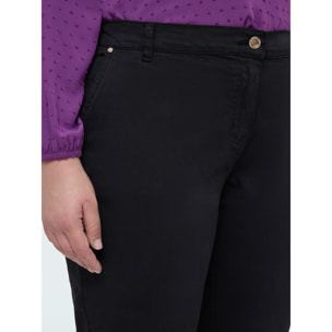 Fiorella Rubino - Pantalones Chino de algodón - Negro