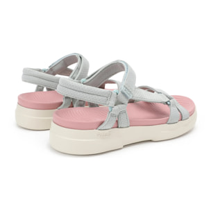 Sandalia Claire Azul Claro