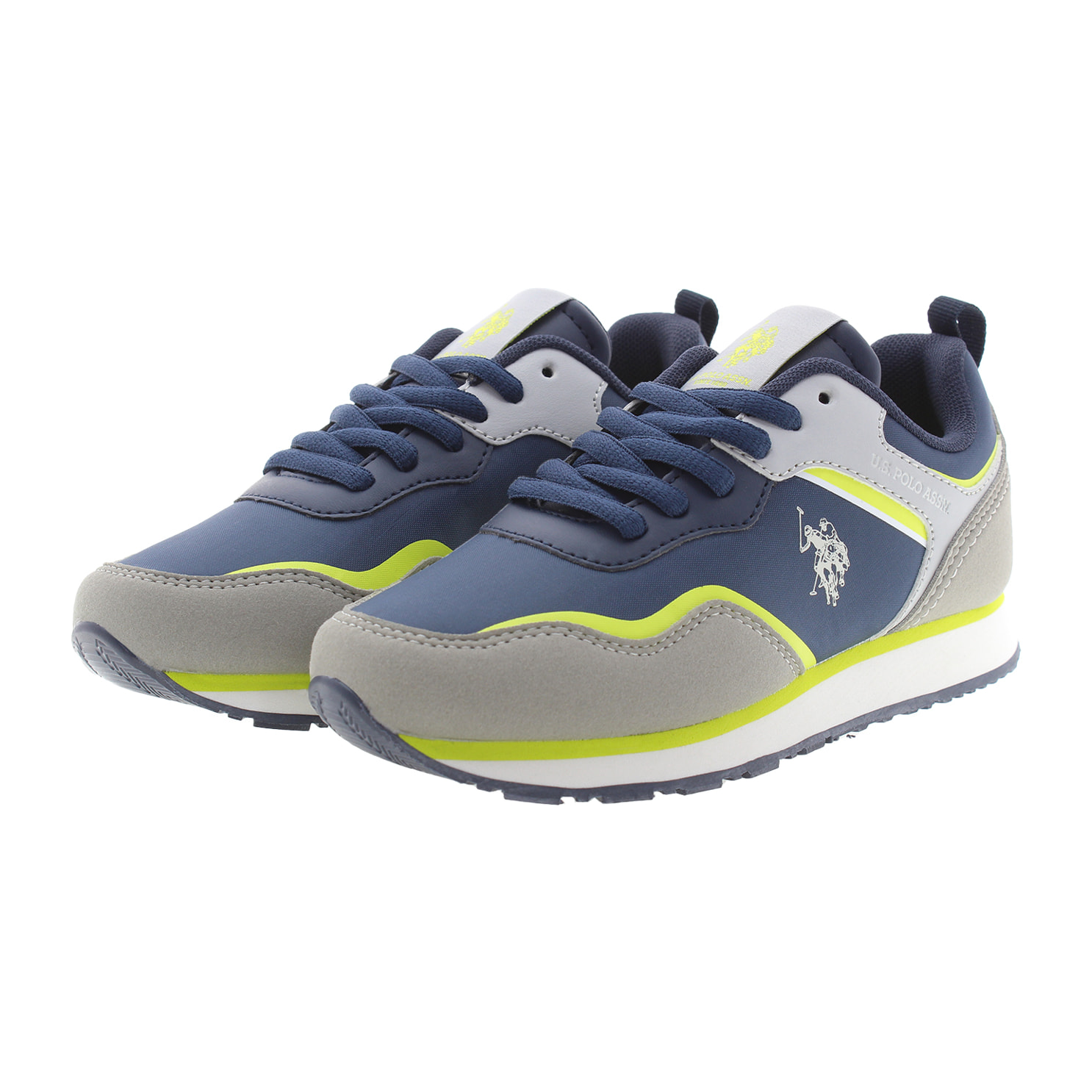 Sneakers U.S. Polo Assn. blu scuro-grigio