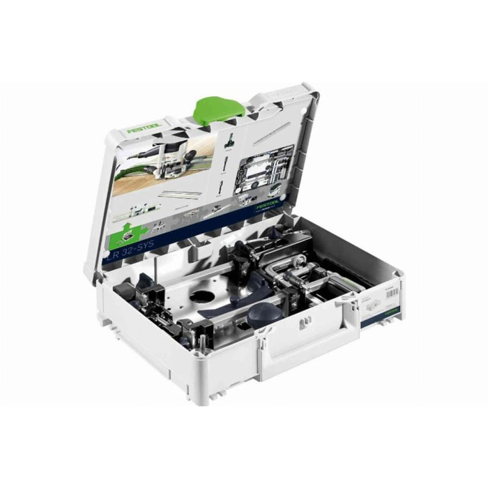 Kit pour le perçage de pistes perforées - FESTOOL - LR 32-SYS pour OF 900, OF 1000, OF 1010, OF 1400 - 576799