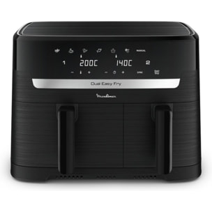 Friteuse sans huile MOULINEX Easy fry Dual XXL 8,3L EZ901N20