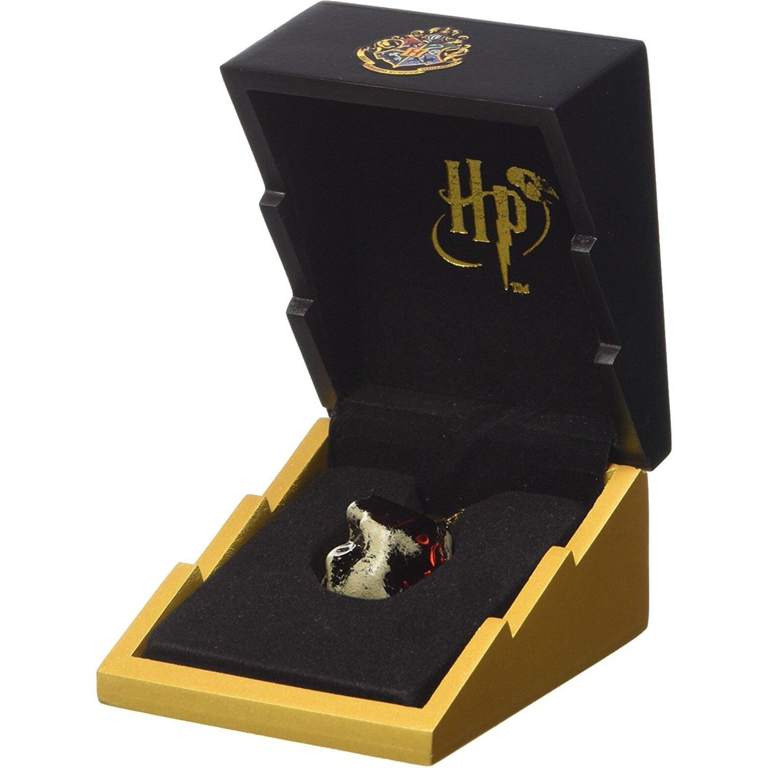 Harry Potter Collana con Ciondolo Pietra Filosofale 3.5 Cm Noble Collection