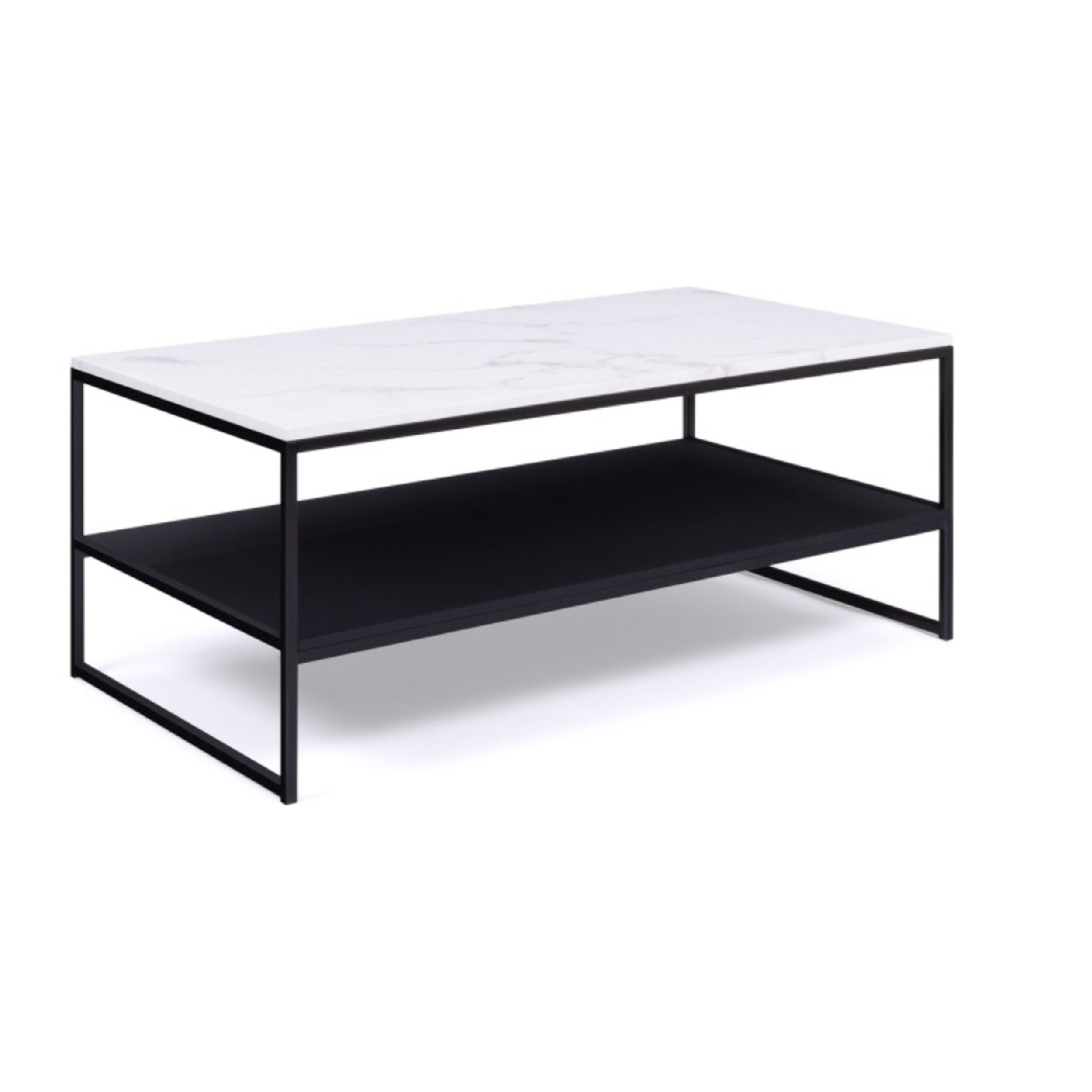 Table basse double plateau Glam