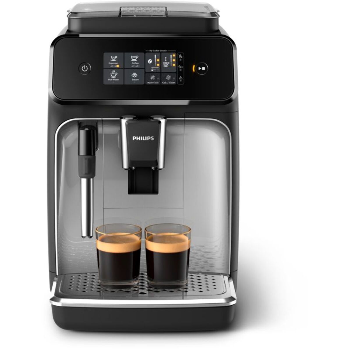 Expresso Broyeur PHILIPS EP2224/90 Noir Gris Perle série 2200