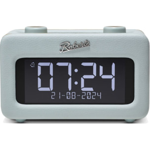 Radio réveil ROBERTS ECRAN LCD REVIVAL REST BLEU CIEL