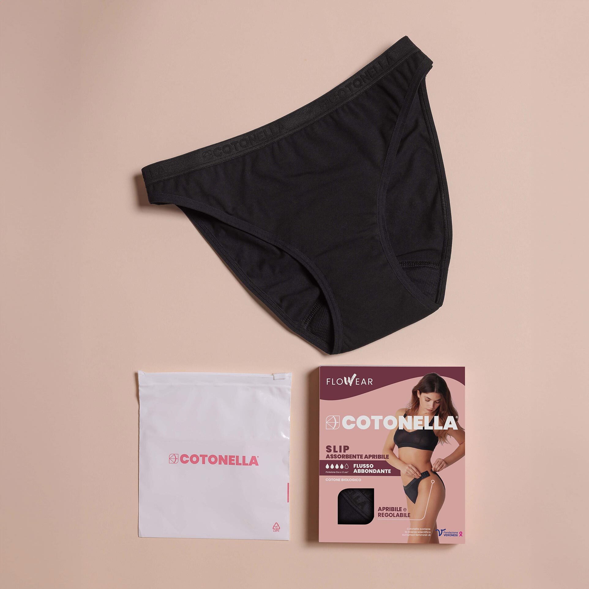 Slip Assorbente Lavabile Apribile Donna