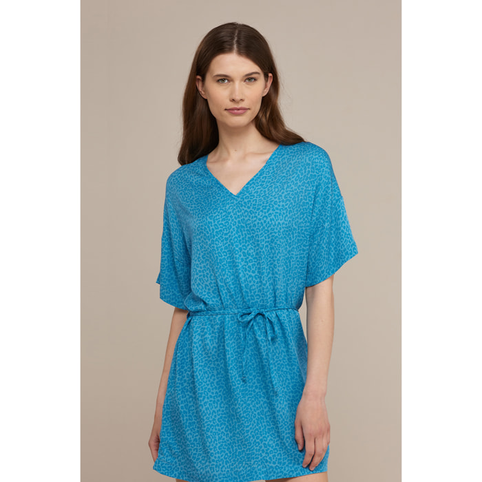 Abitino donna viscosa macu blue Noidinotte