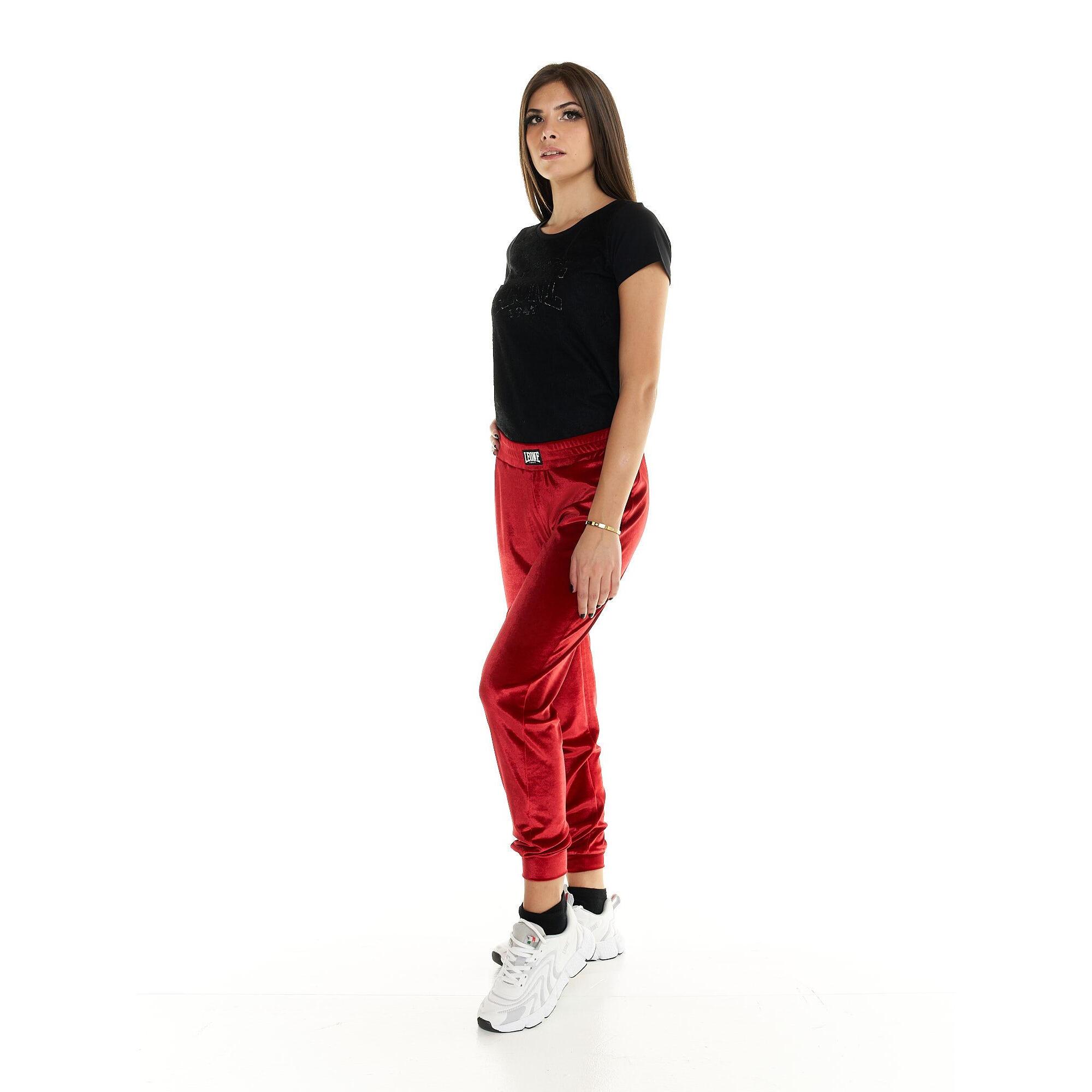 Pantaloni da tuta in ciniglia Leone donna Scooter