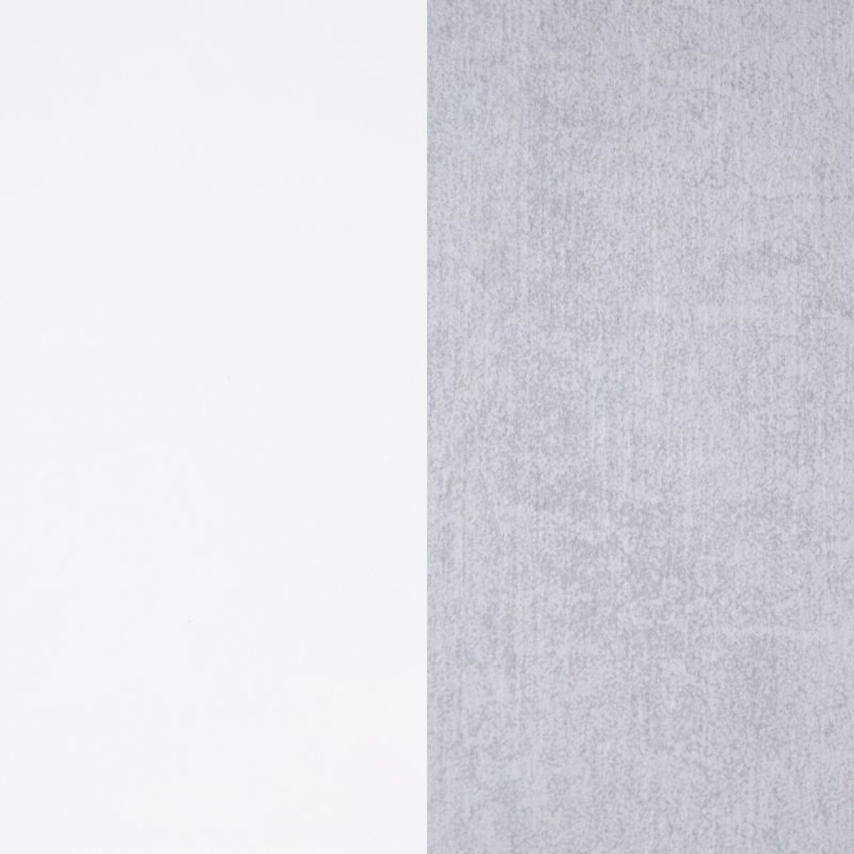Mesa de escritorio Move Blanco Artik (Blanco Mate) - Gris Cemento