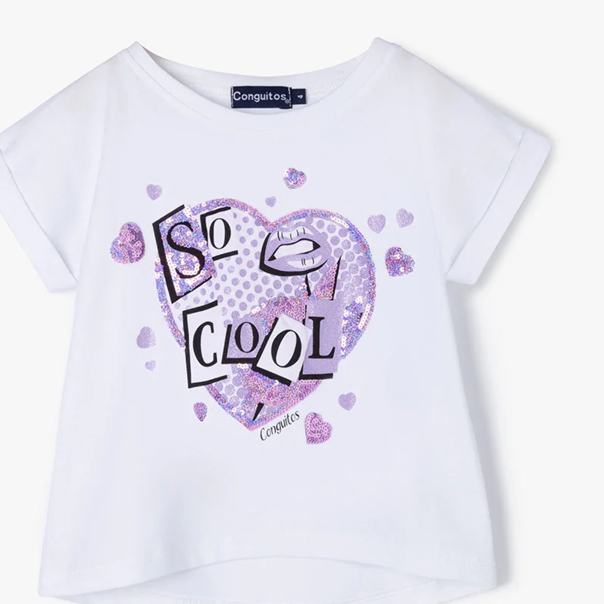 Conguitos - T-shirt a maniche corte casual stampata